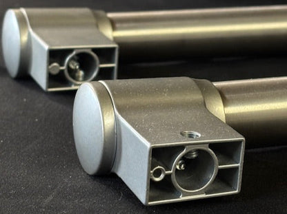 W10647954 W10647957 Whirlpool Refrigerator / Freezer Door Handle Set