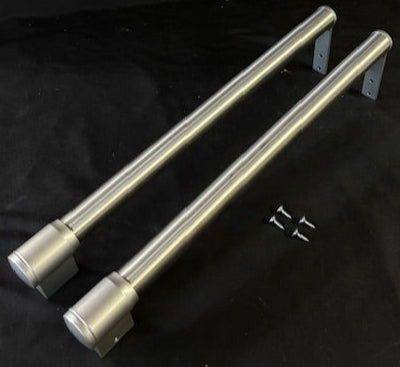 W10647954 W10647957 Whirlpool Refrigerator / Freezer Door Handle Set