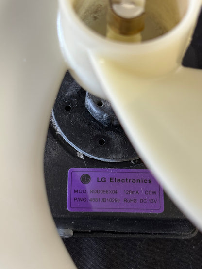 4681JB1027P LG Refrigerator DC Motor Assembly