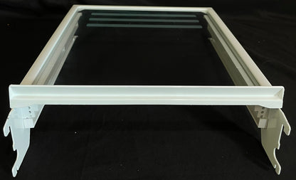 215406111 218971202 Frigidaire Refrigerator Spill Safe Meat Pan Shelf