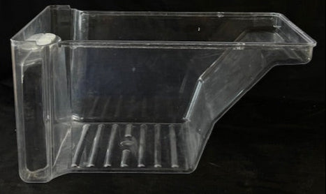 WPW10373943 Whirlpool Refrigerator Clear Crisper Pan  11 7/8" W