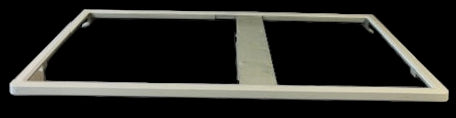 WPW10486289 WPW10468557 Whirlpool Refrigerator Full Cantilever Glass Shelf with Center Drawer Slide
