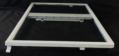 WPW10486289 WPW10468557 Whirlpool Refrigerator Full Cantilever Glass Shelf with Center Drawer Slide