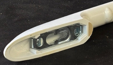 WR12X10860 GE White Refrigerator Handle