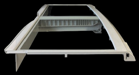 WR32X10818 WR32X10819 GE Refrigerator Crisper Cover Frame with Glass