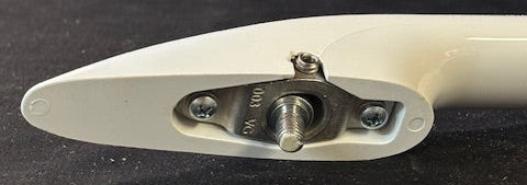 WR12X10846 GE Refrigerator White Freezer Door Handle