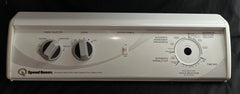 D518282 Speed Queen Dryer Panel with Selector Switch and Knobs