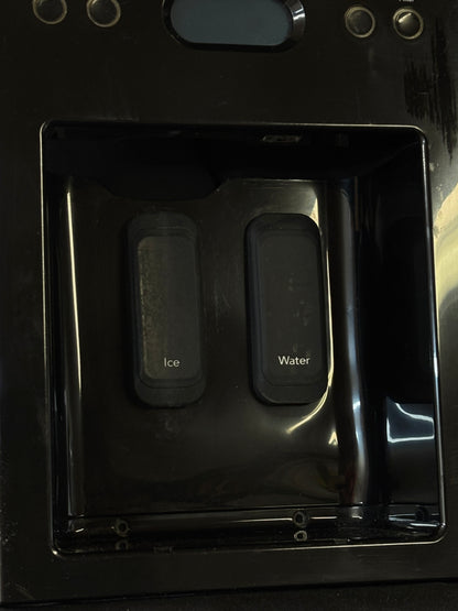 WP2326256B Whirlpool Refrigerator Black Dispenser Cover