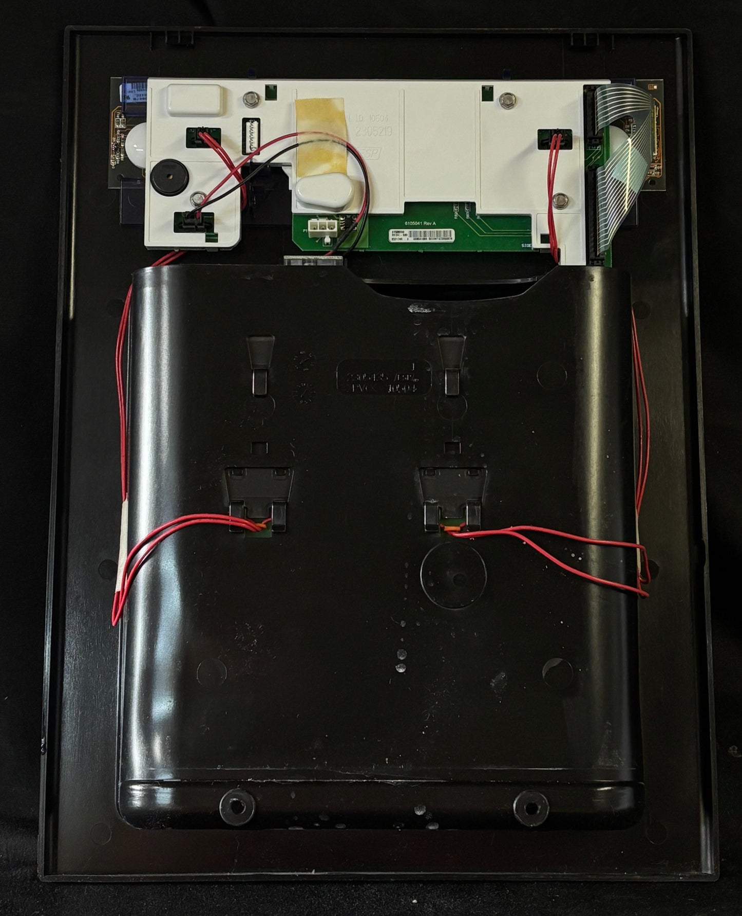 WP2326256B Whirlpool Refrigerator Black Dispenser Cover