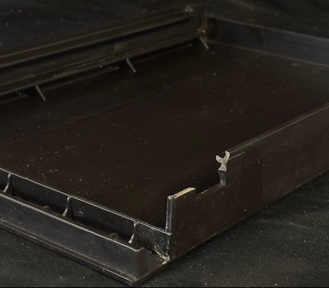 WR32X650 GE Refrigerator Brown Left Side Meat Pan