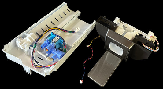 12131000096331 Midea Refrigerator Water Filter Housing + Dispenser Arm Assembly