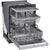 New LG Stainless Front Control Quad Wash 3 Rack Dishwasher