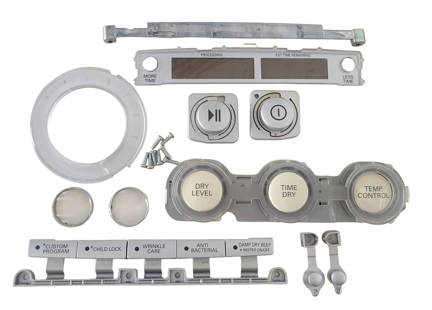 LG Dryer Electric Control Buttons for Panel AGL33609215