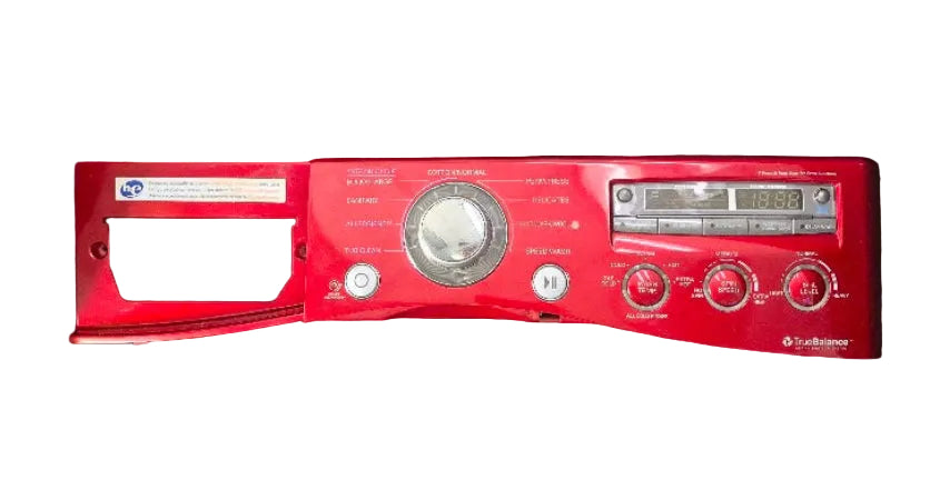 OEM LG Washer Red Control Panel AGL73673906