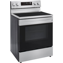 New LG Stainless Electric Glass Top Range w/ Air Fry Convection