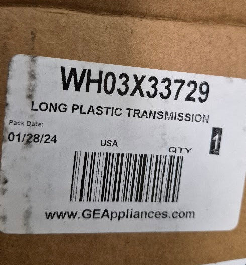 New OEM GE washer platform bearing retainer and fasteners kit WH03X33729 for select GE and Hotpoint washing machines.