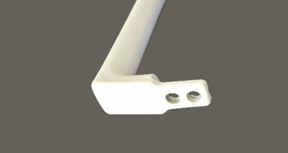 OEM GE Almond Freezer Door Handle WR12X10127 Used 3