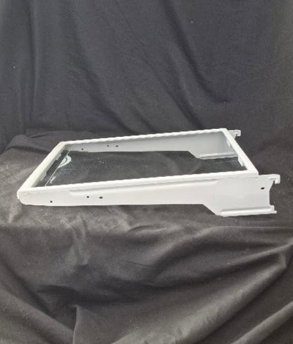 OEM GE refrigerator cantilever glass shelf WR32X10049 side