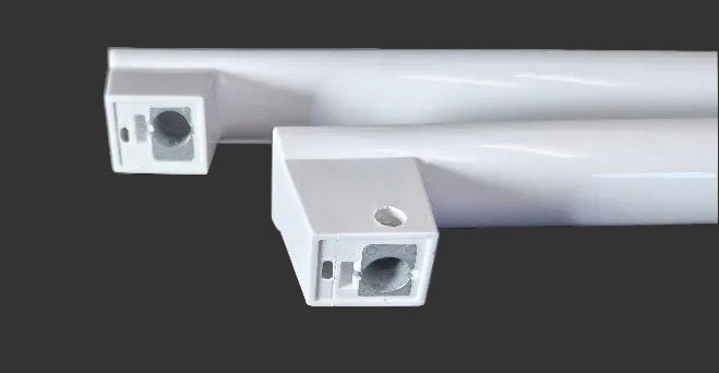 OEM Midea Refrigerator Freezer White Door Handle Set 1213000002505 Used 5