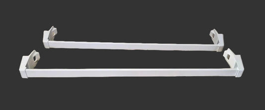 OEM Whirlpool Refrigerator Door Shelf Trim W11596065 WP2156003 End Caps Used