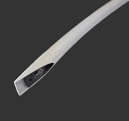OEM Whirlpool Refrigerator Freezer Door Handle WPW10268056 White Used Genuine Appliance Part 2