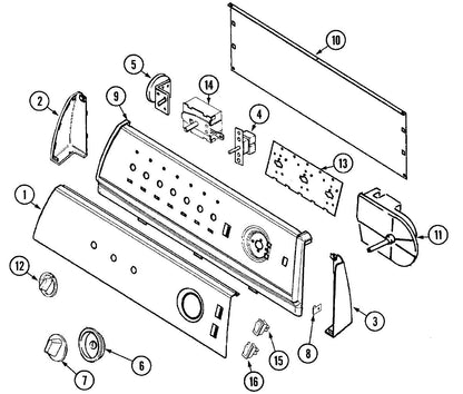 PAV3300AWW_CONTROL_PANEL_DIAGRAM
