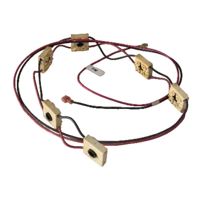 Replacement gas range ignition harness