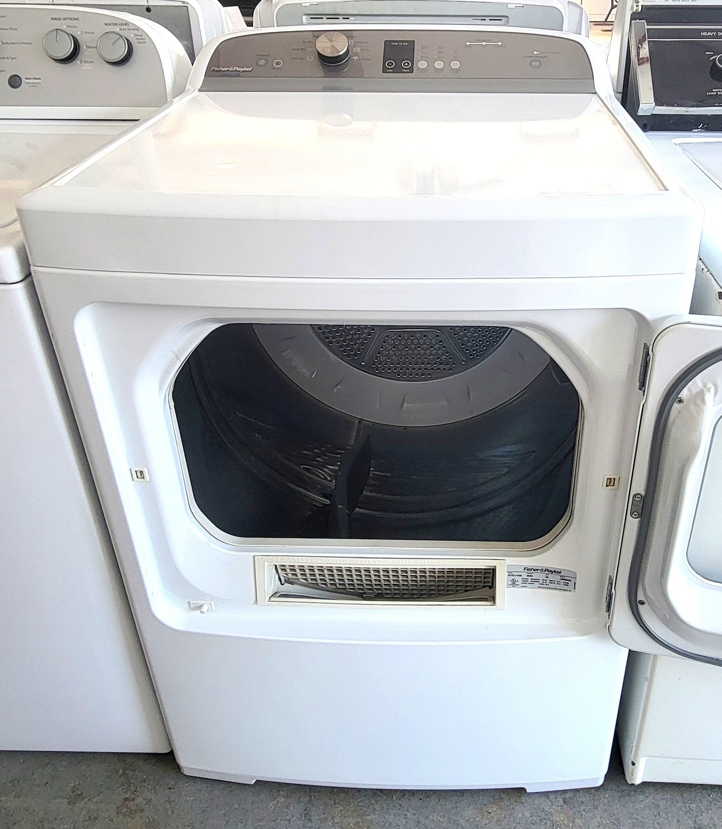 Used Reconditioned White Fisher Paykel Electric Dryer