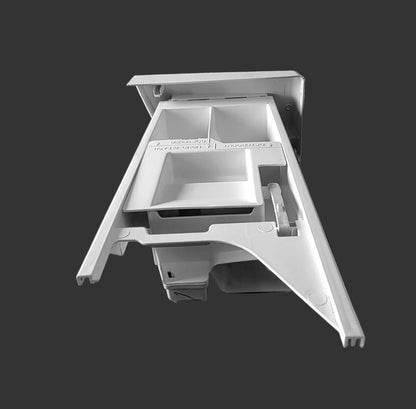 Used Whirlpool washer detergent dispenser drawer 8540402 with handle W10212806