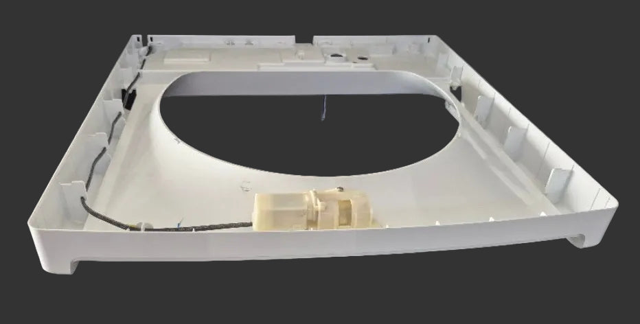 Used washer top panel with lid lock
