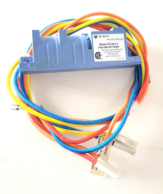 W10110488 Whirlpool Range Spark Module with Harness