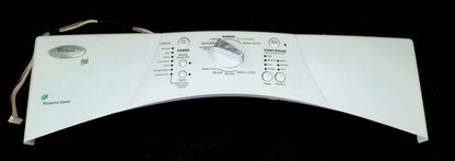 W10215747 Maytag Dryer White Control Panel Console