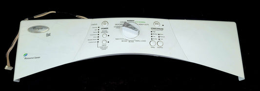 W10215747 Maytag Dryer White Control Panel Console