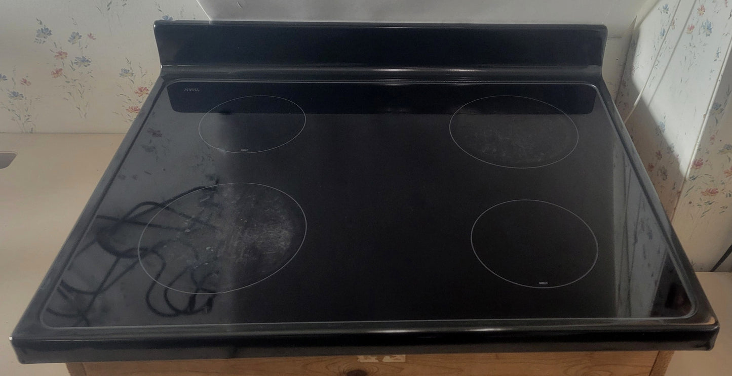 W10245805 Whirlpool Range Black Glass Stove Top