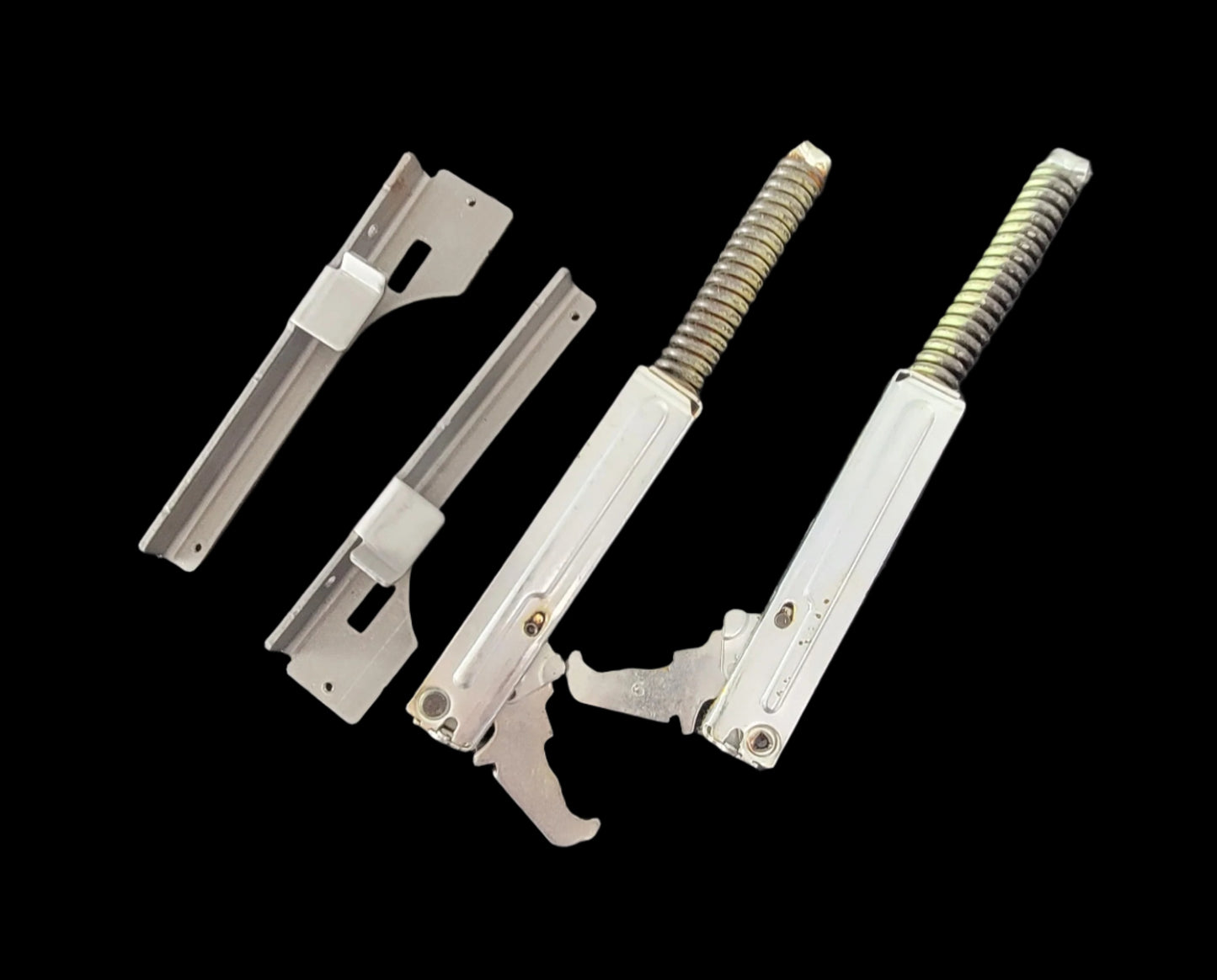 W10347466 Whirlpool Range Oven Door Hinge Set with Receivers