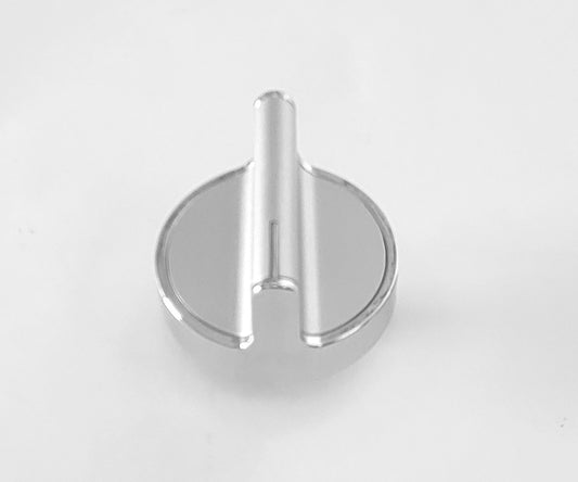 W10594481 Whirlpool Gas Range Burner Valve Stainless Knob New