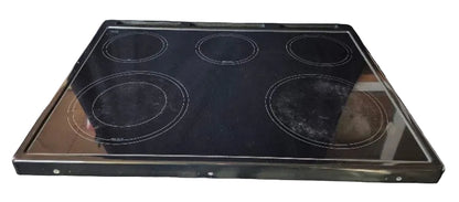 Whirlpool W10717749 black glass cooktop OEM electric range replacement part