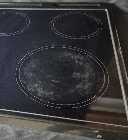Used Whirlpool W10717749 black glass stove top exact item pictured