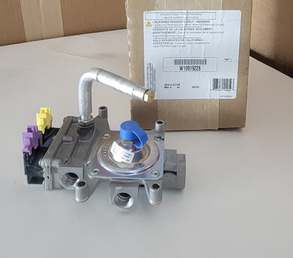 W10919226 Whirlpool Range NEW Gas Valve Regulator Combo