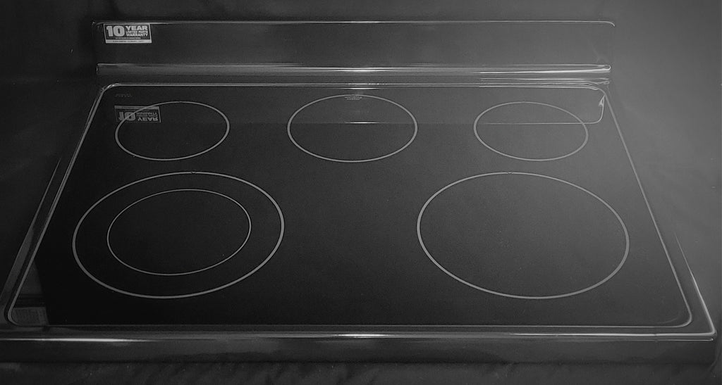 W11091927 Whirlpool Range Black Glass Cooktop