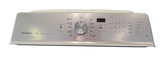 W11112656 Whirlpool Maytag Bravos Washer White Control Panel