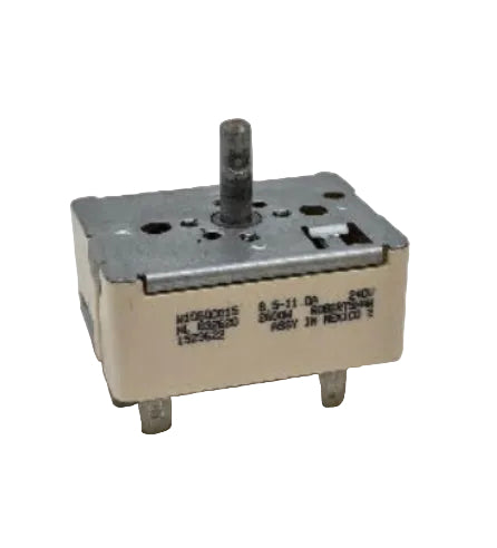 Used OEM Whirlpool range burner switch W11162115 AP6278156.
