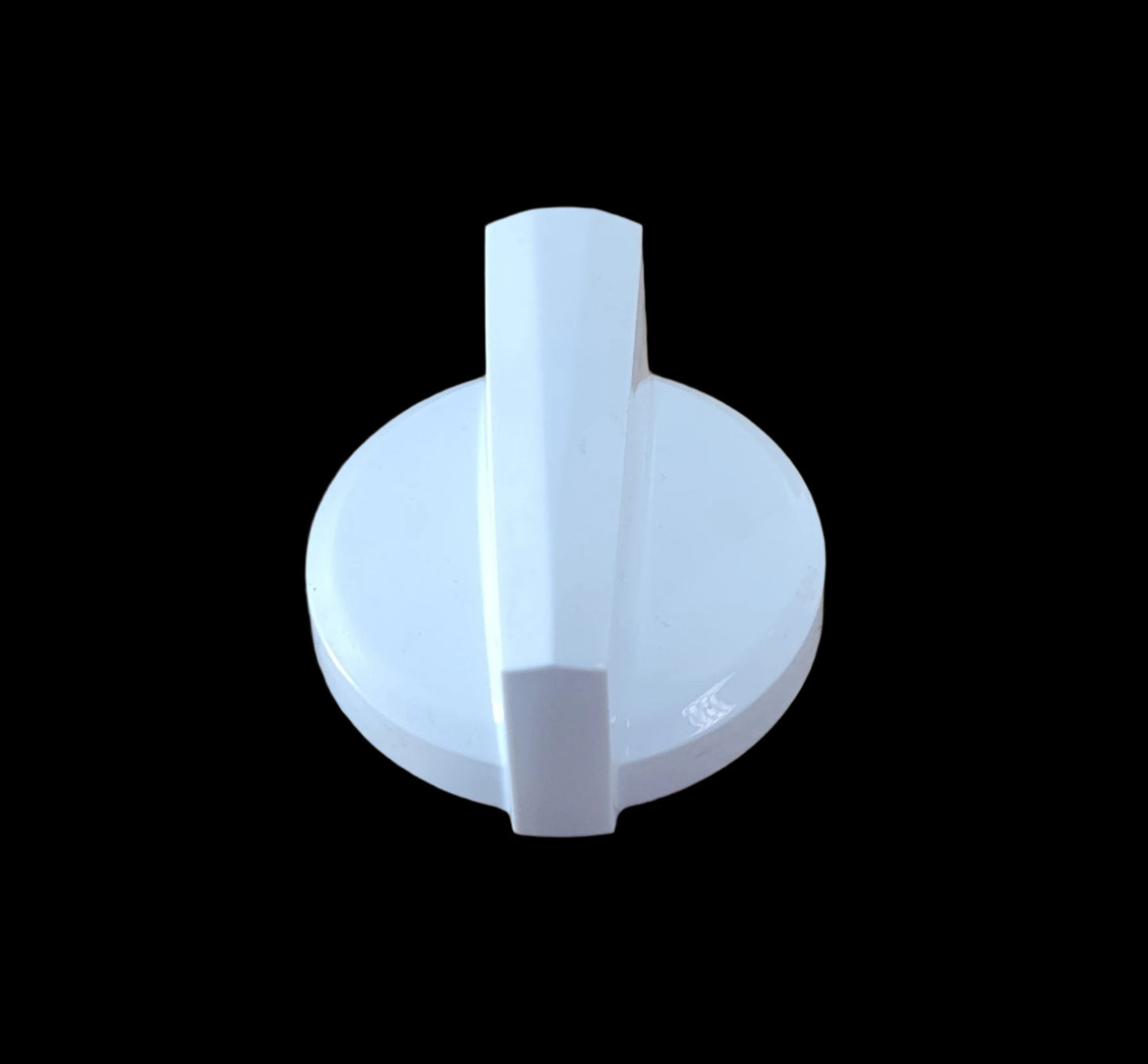 WB03t10344 GE Range New White Burner Knob