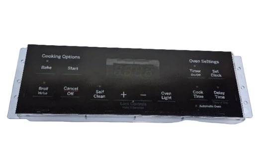 WB27x29092 GE Range Stove Oven Black Electronic Control Used OEM