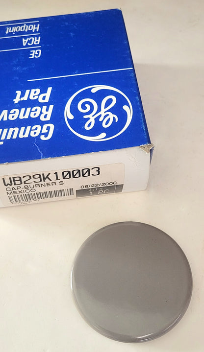 WB29K10003 GE Range NEW Burner Cap 2 5/8"