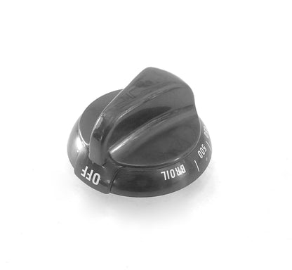 WB3k10037 GE Range Black Oven Thermostat Knob