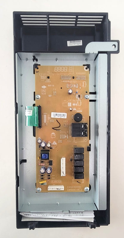 WB56x38150 GE Microwave Slate Control Panel Assembly Used