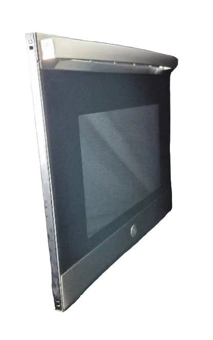 WB56x43422 WB15x33521 GE Range Black SS Oven Door Glass with Handle Used OEM