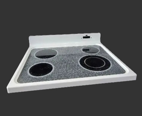 OEM GE White Glass Range Cooktop WB62X10011