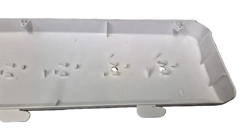 WE19M1490 GE Dryer White Back Splash Timer Panel Used OEM 5